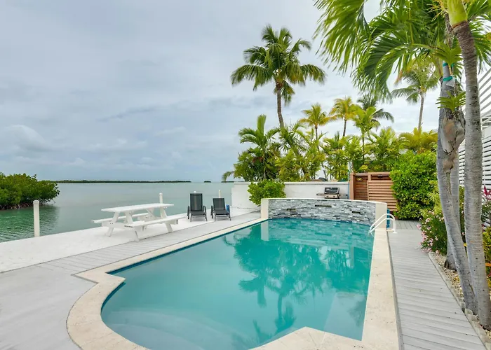 Dock And Balcony Serene Big Coppitt Key Escape