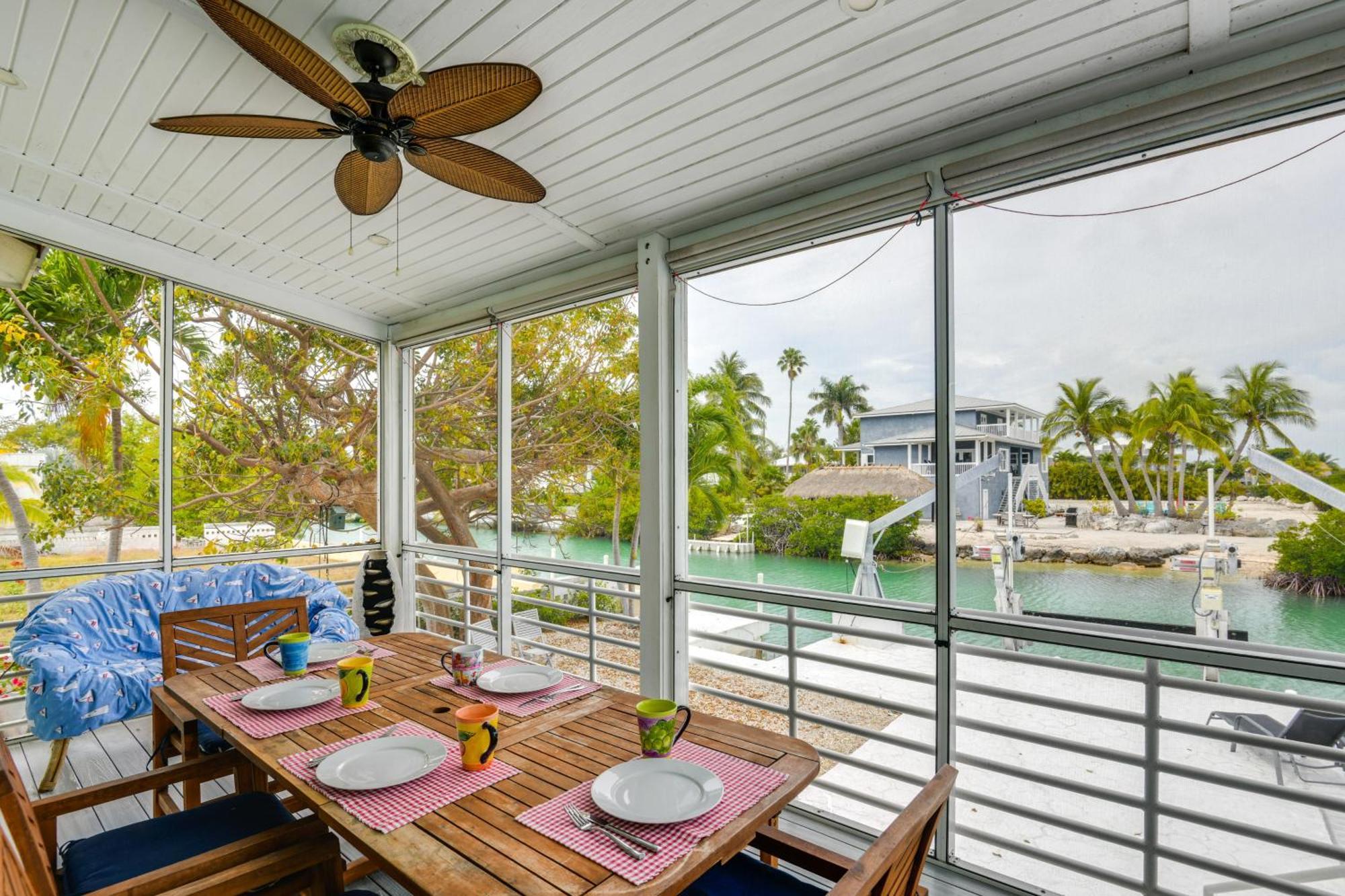 Dock And Balcony Serene Big Coppitt Key Escape *